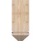 Ekena Millwork Legacy Arts and Crafts Smooth Bracket w/ Offset Brace, Douglas Fir, 7 1/2"W x 18"D x 18"H BKT0806X18X18LEC03SDF - alternate 4